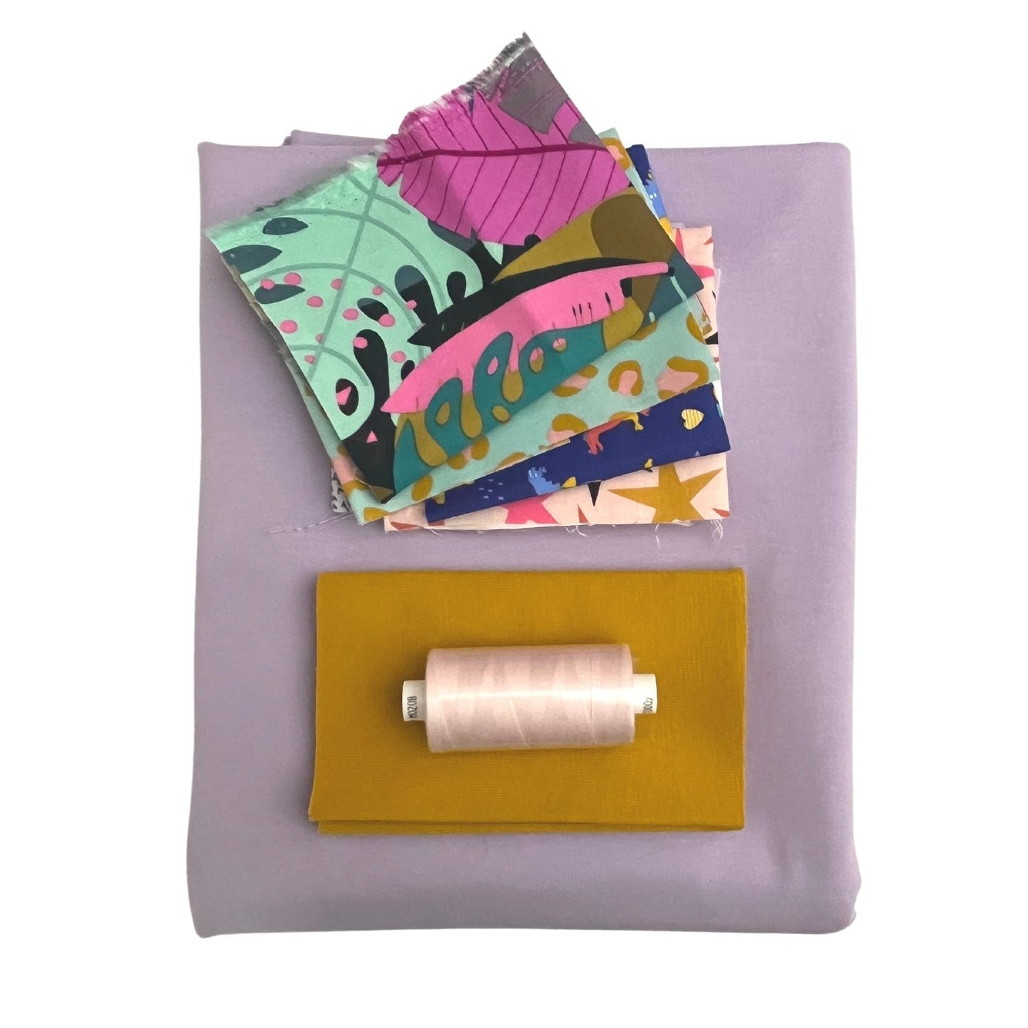 Lilac Single Stretch Cotton Jersey, Oeko-Tex Standard 100