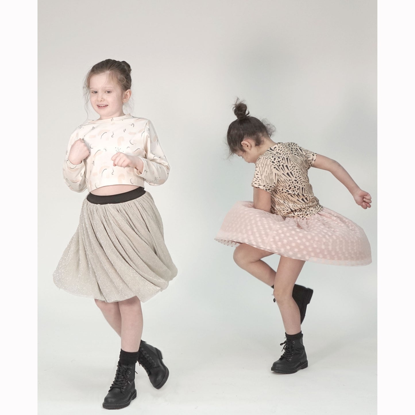 Childrens Tutu Twirl Skirt Sewing kit (kids 1-11 years) Includes Tulle Fabric, lining & all the trims!