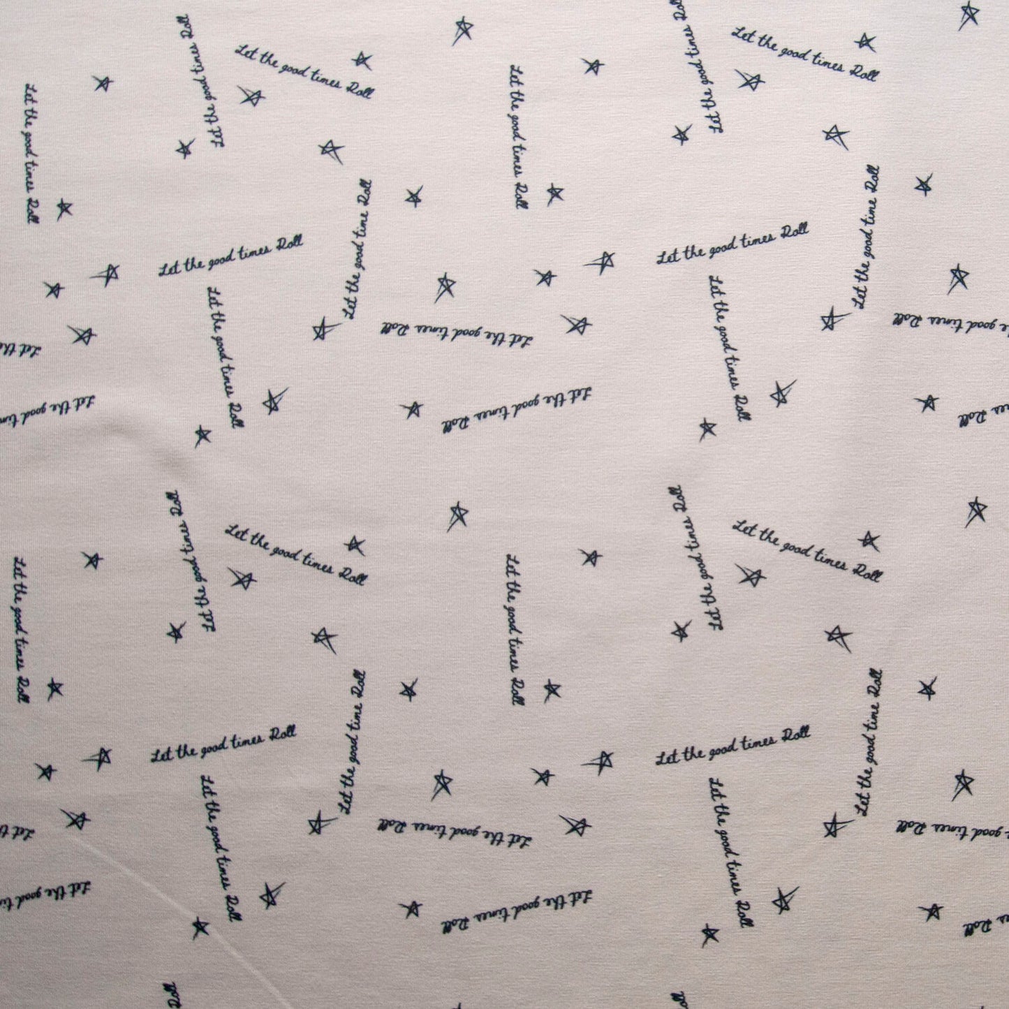 Ecru "Let the Good Times Roll" Print