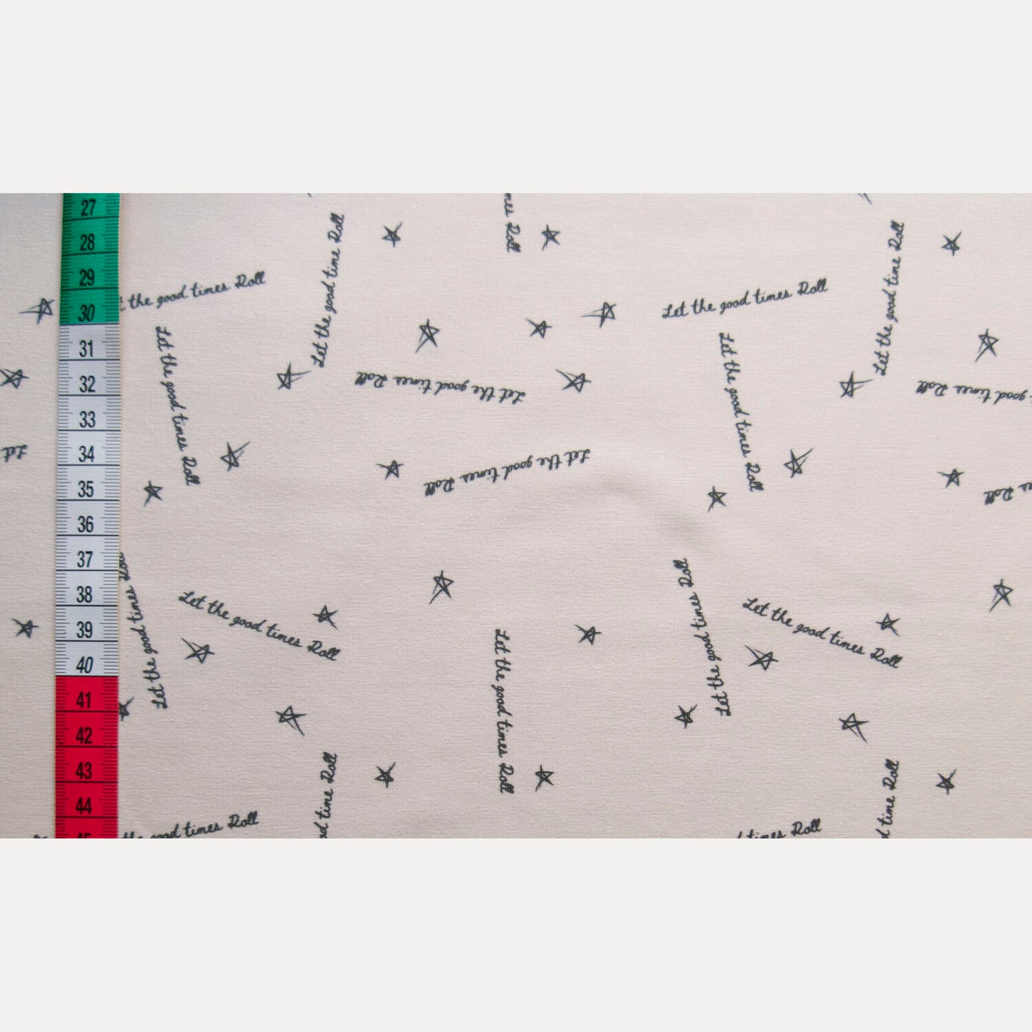Ecru "Let the Good Times Roll" Print