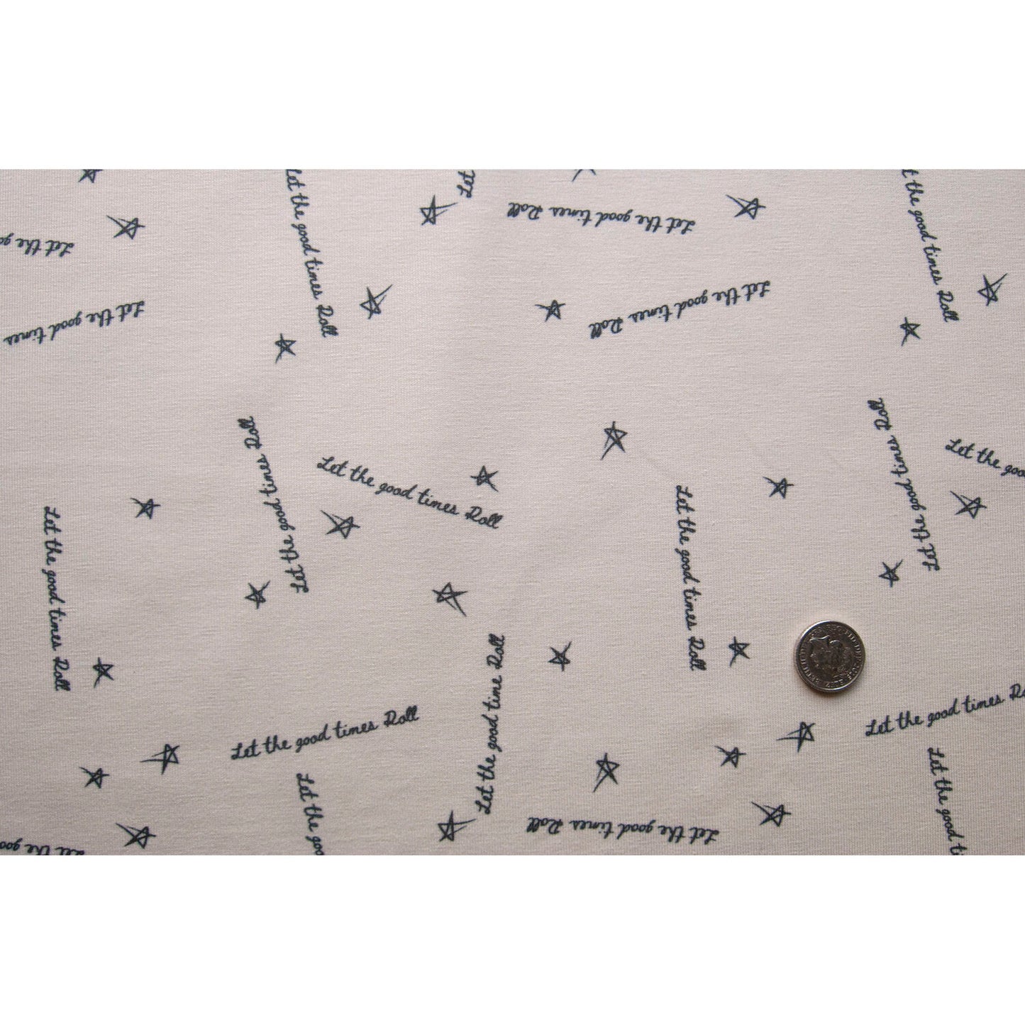 Ecru "Let the Good Times Roll" Print