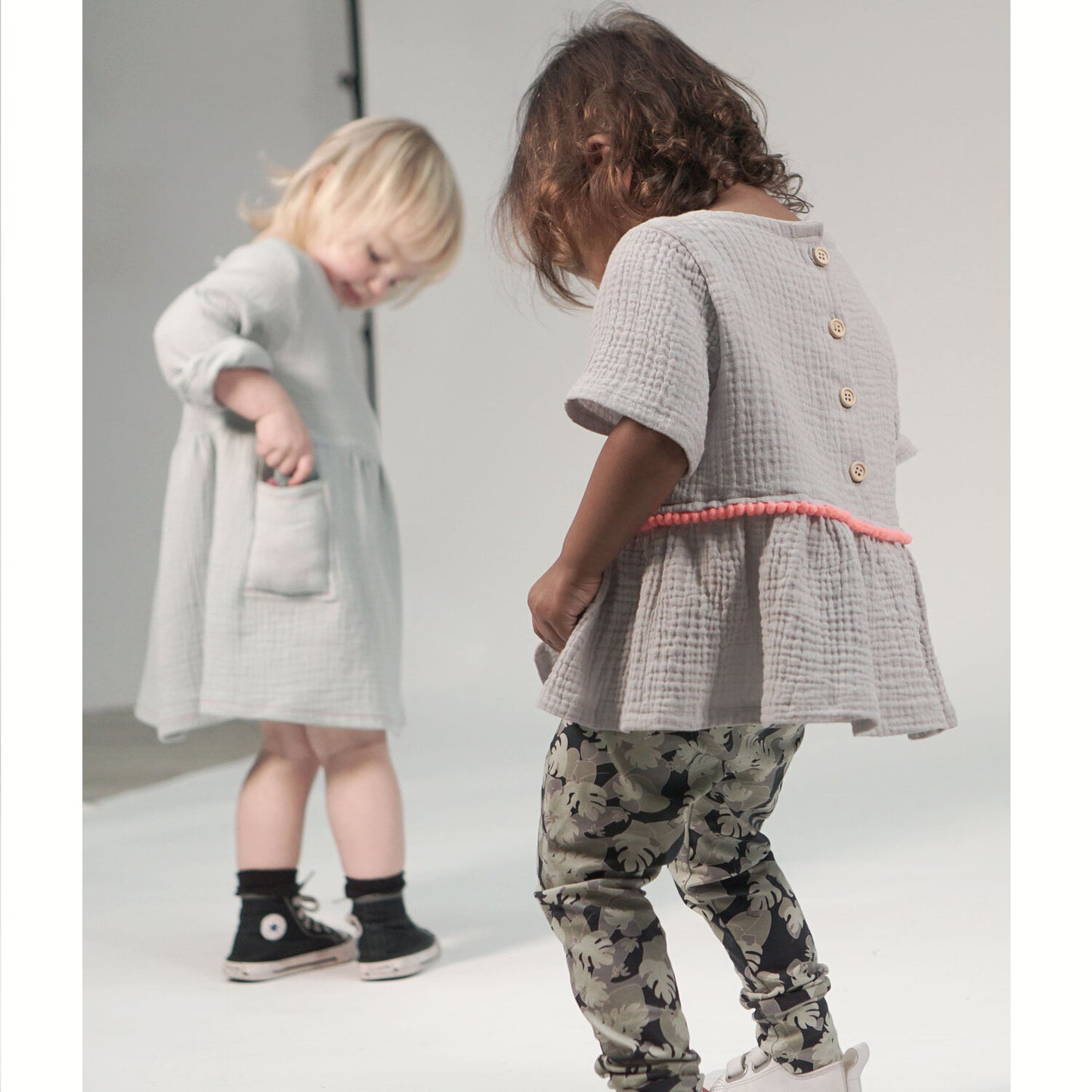Kids Woven Tunic & Dress Sewing Pattern, Girls aged 1-11 years, Paper and PDF Options