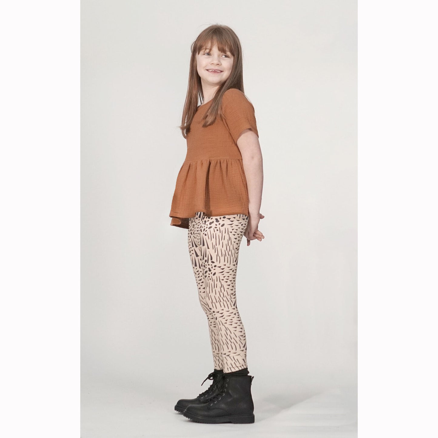 Kids Woven Tunic & Dress Sewing Pattern, Girls aged 1-11 years, Paper and PDF Options