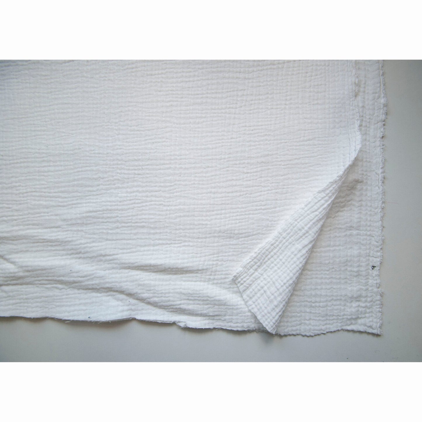 White Double Gauze, 100% Cotton Muslin