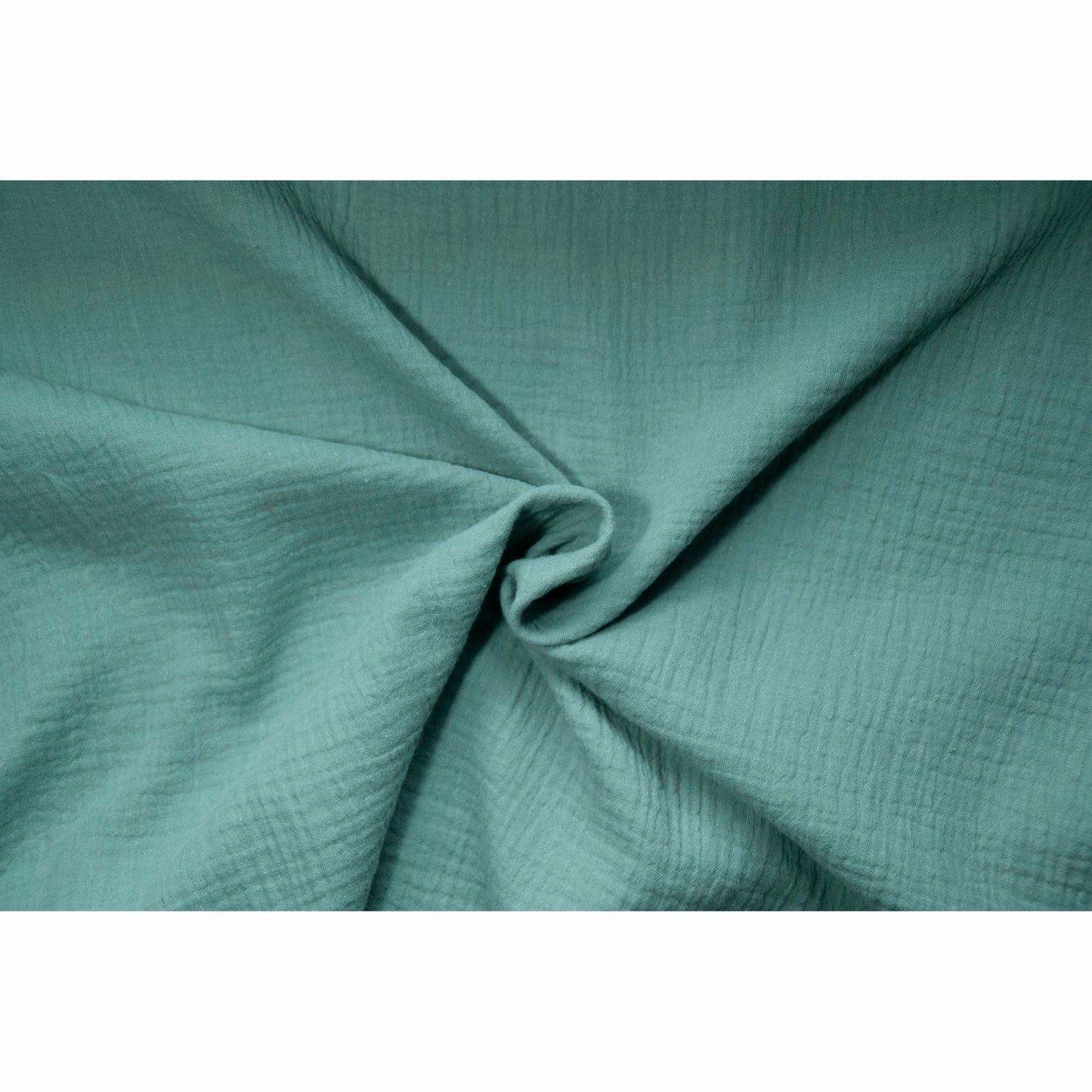 Sea Green Double Gauze 100% Cotton Muslin