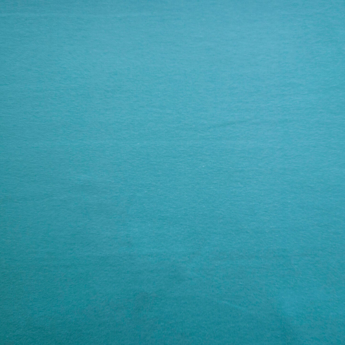 Teal Single Stretch Cotton Jersey. Sold in half meters, Oeko-Tex Standard 100.