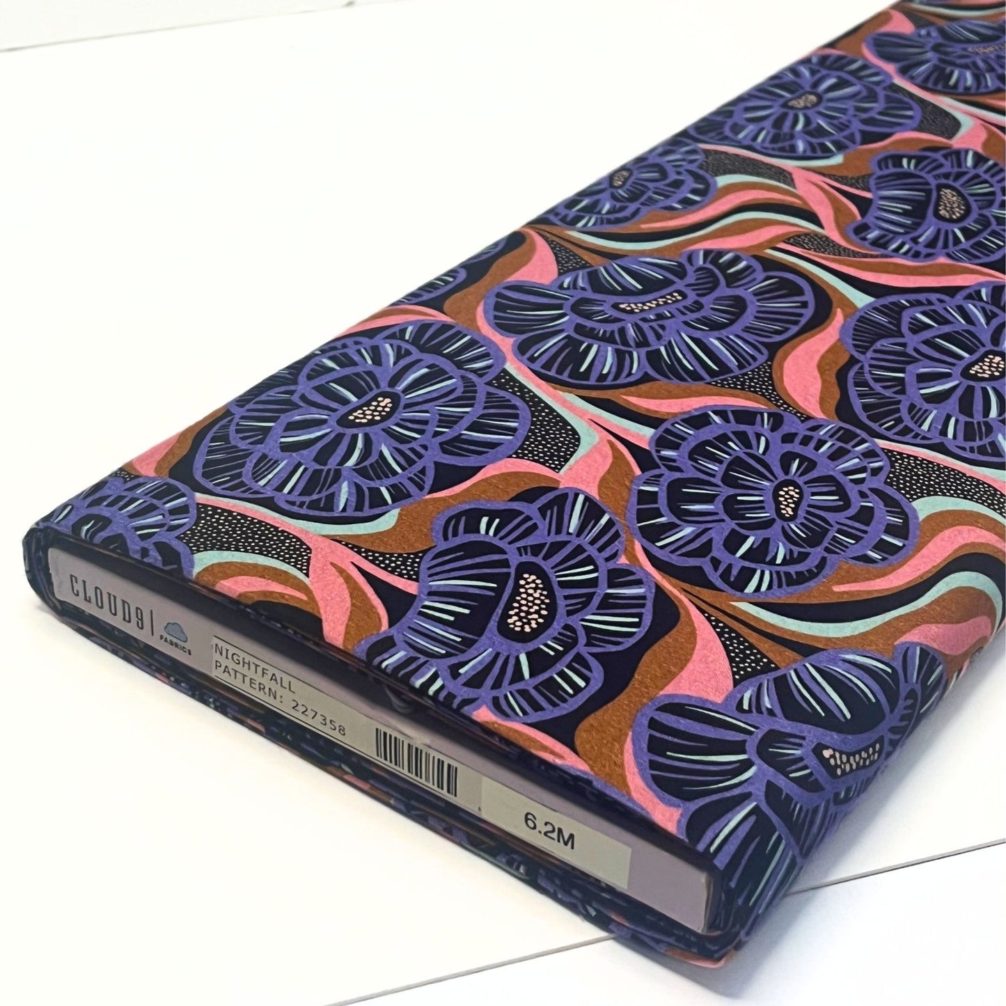 Twilight Blossoms Organic Cotton - Nightfall Collection by Pip & Lo for Cloud9 Fabrics