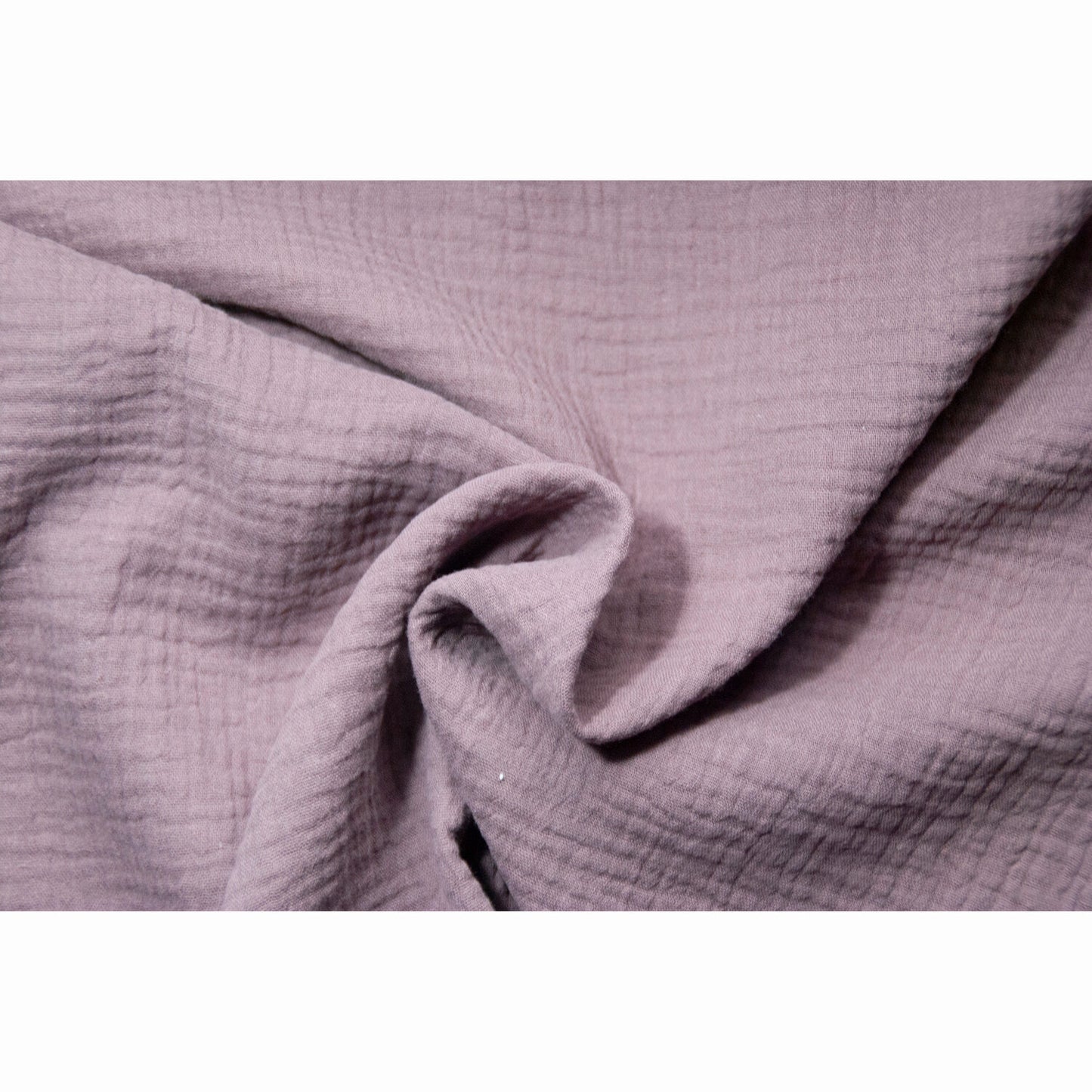 Mauve Double Gauze Muslin Fabric