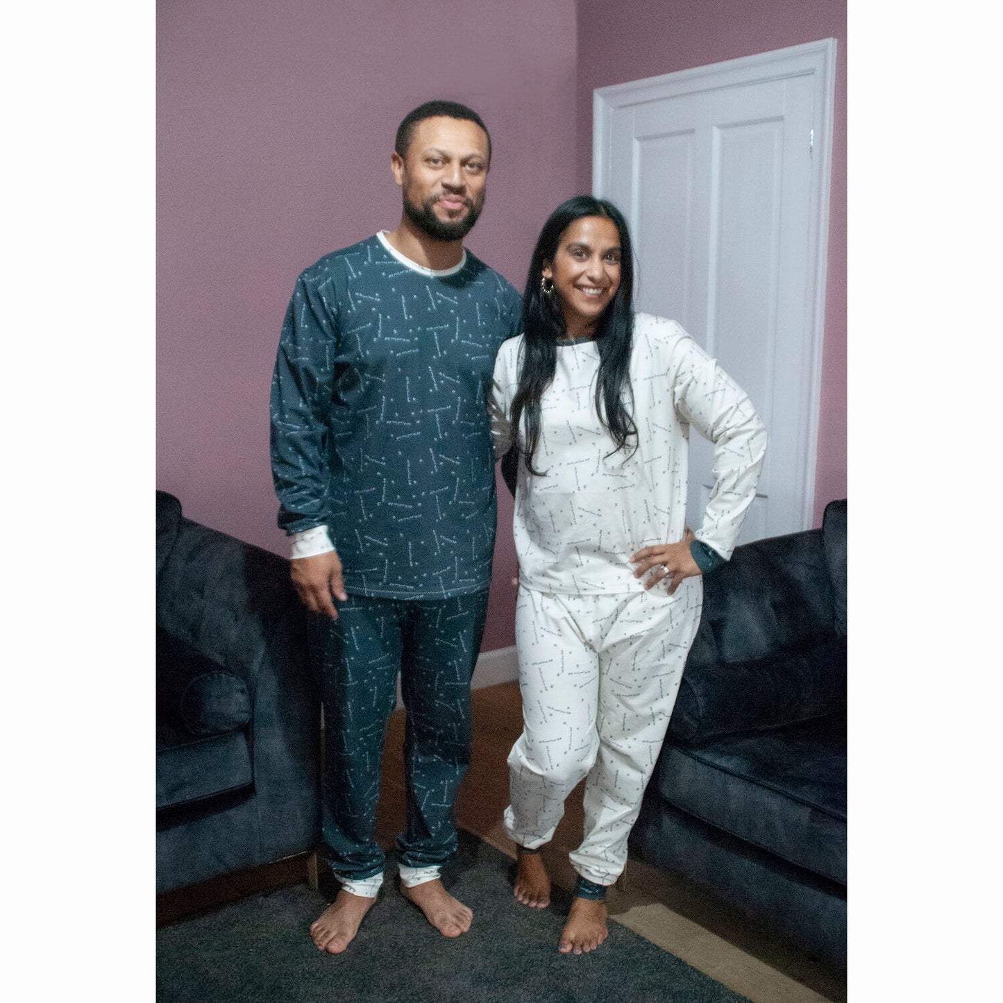 Mens Perri PJs, Comfort Fit, Stretch Sewing Pattern