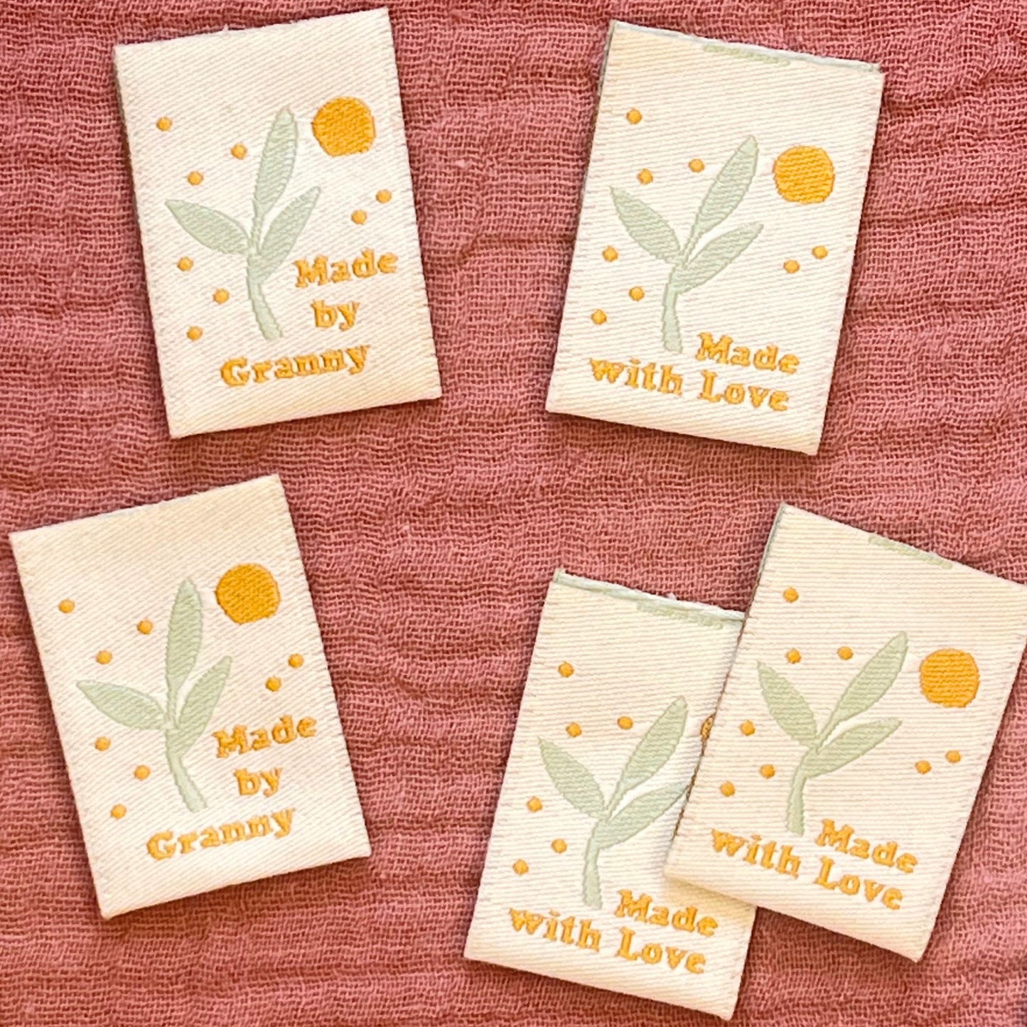 Made by Granny sewing labels