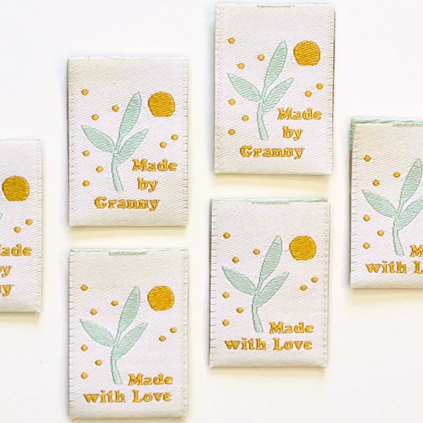 Made by Granny sewing labels