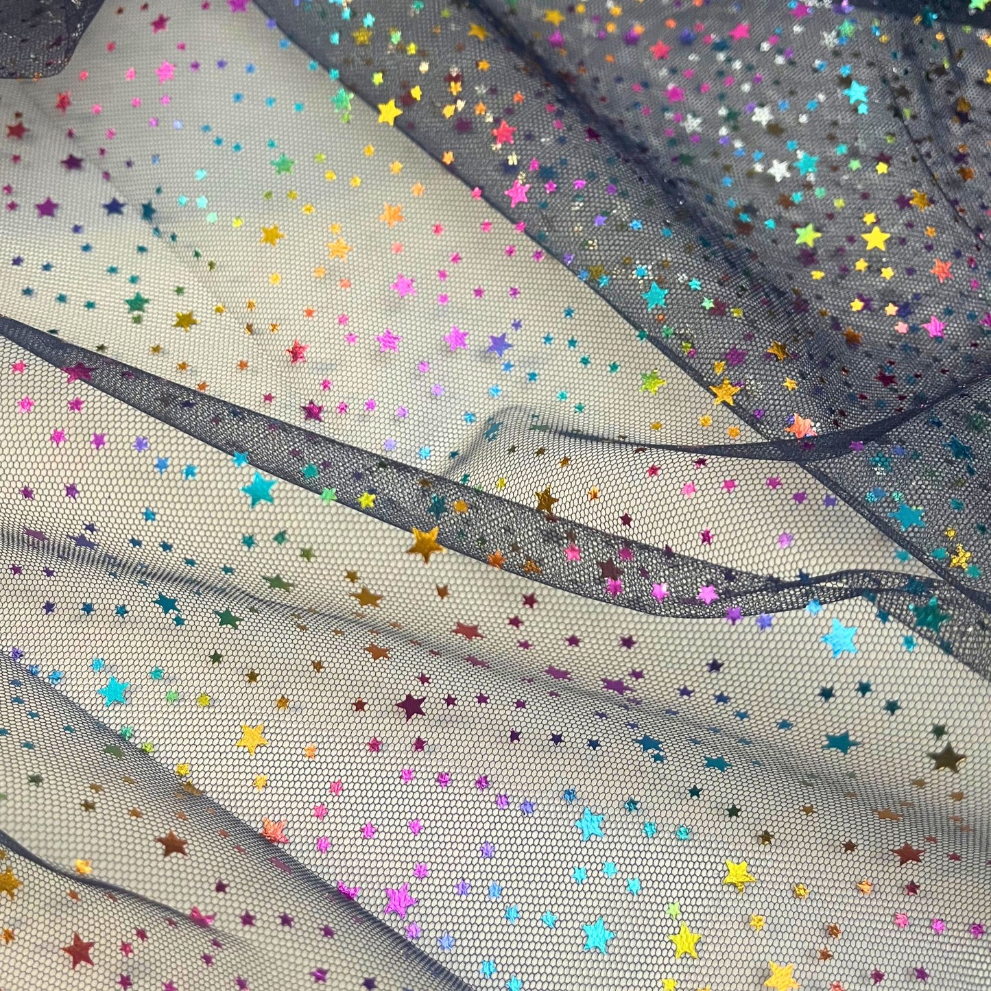 Sparkle Tulle Mesh fabric - 147cm wide. Colourful Irridescent fabric for tutus, skirts, fancy dress