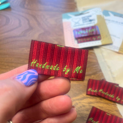Tres Chic sewing labels