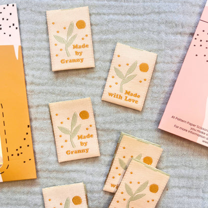 Made by Granny sewing labels