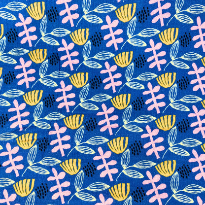 Printed Abstract Double Gauze Fabric, 100% Cotton Muslin