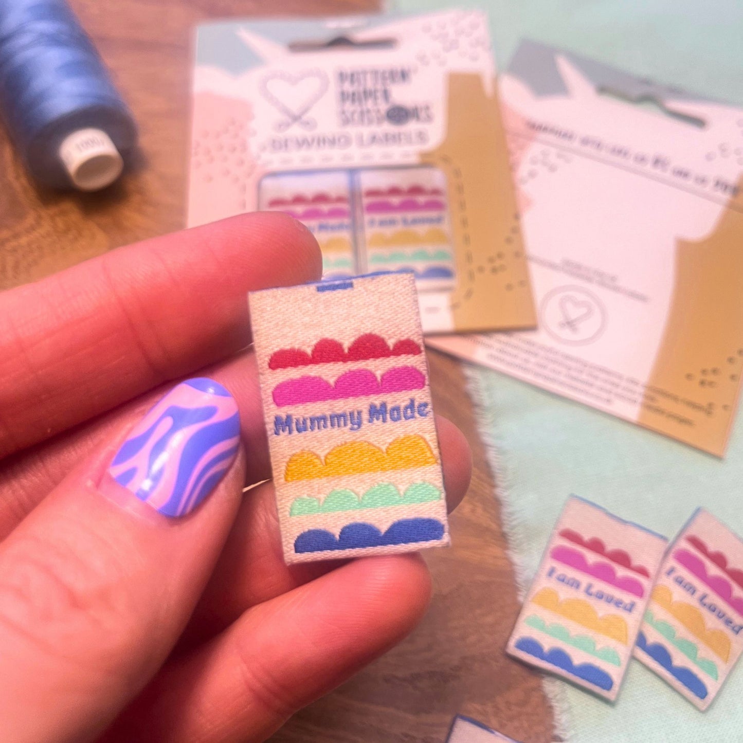 Mummy Made sewing labels, pack of 6