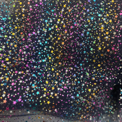 Sparkle Tulle Mesh fabric - 147cm wide. Colourful Irridescent fabric for tutus, skirts, fancy dress