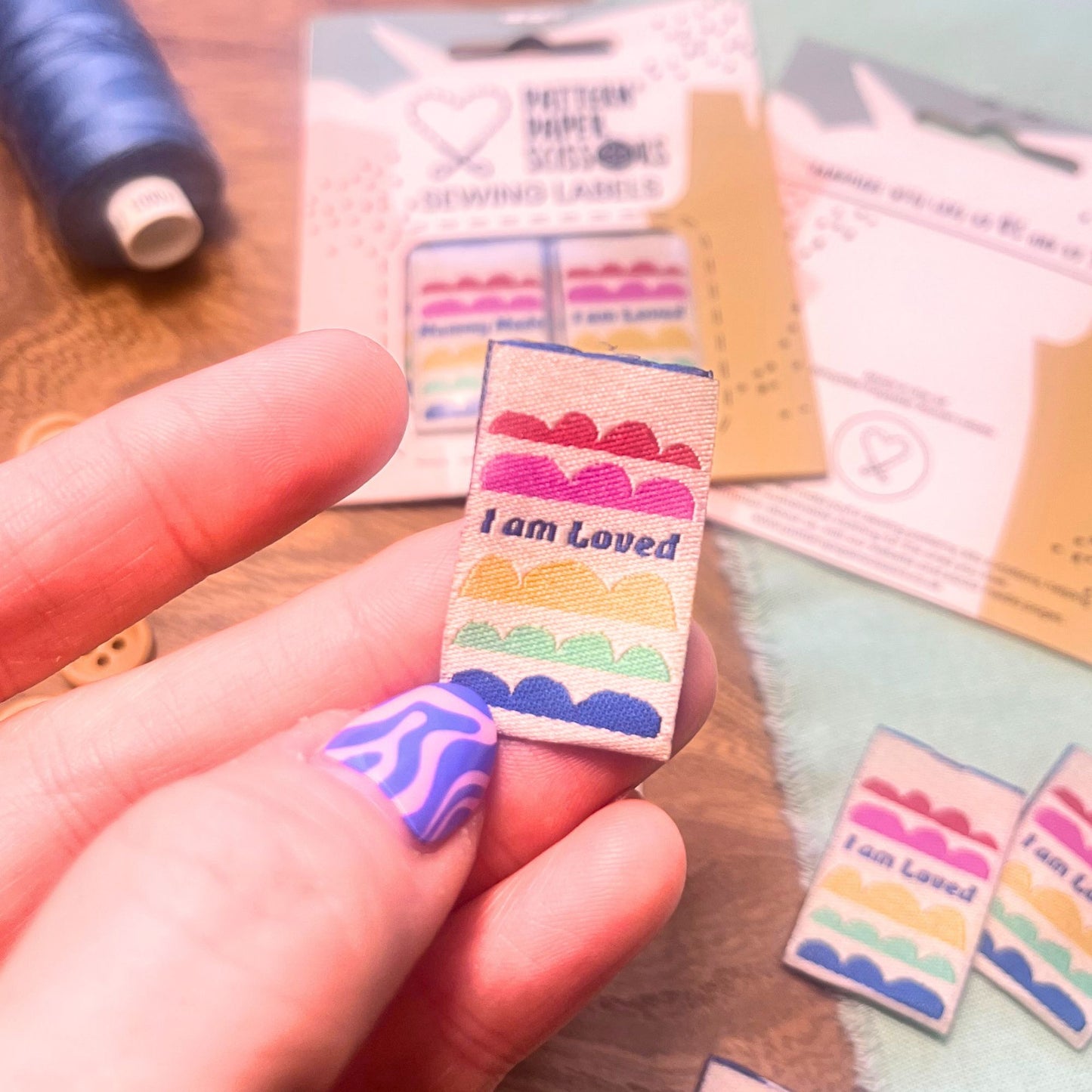 Mummy Made sewing labels, pack of 6