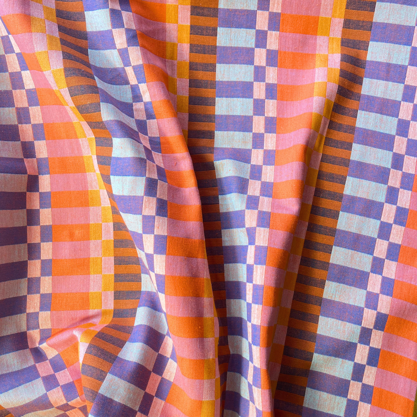 Plenty Broken Stripes — Orange/Blue | Fine & Dandy by Fableism