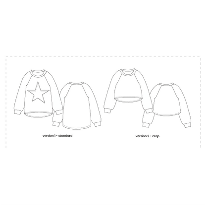 Applique Aspen Sweat 1 - 11 Years