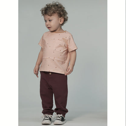 Kids Mix and Match Style Tee, T-Shirt Sewing Pattern, Paper and PDF Options
