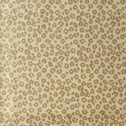 Neutral beige and caramel leo fabric ideal for baby and toddler sewing projects.