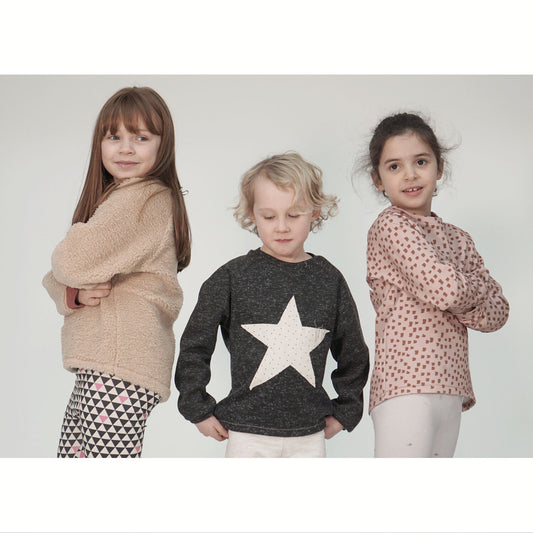 Aspen Kids Sweatshirt Sewing Pattern