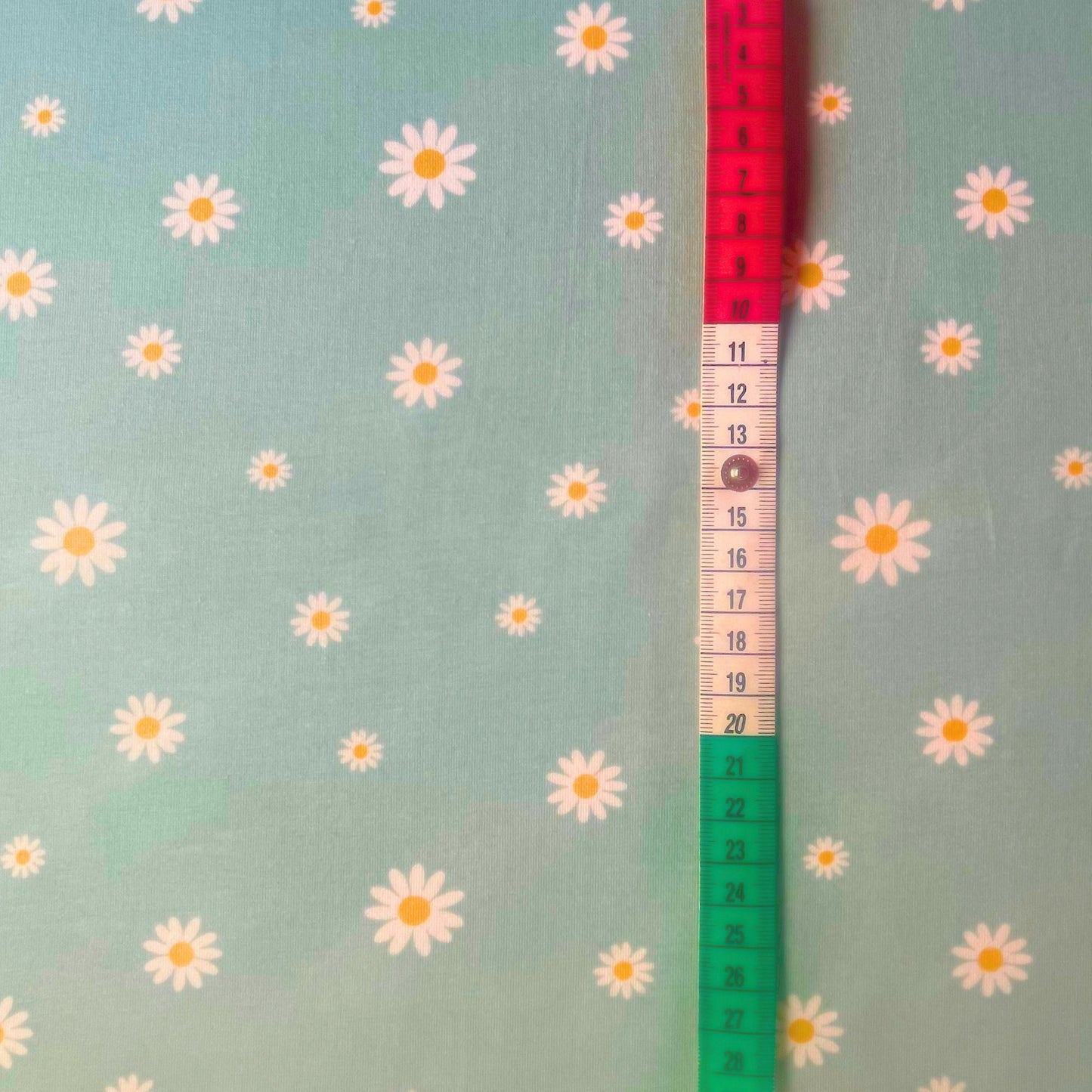 Cheerful floral stretch fabric for handmade children’s outfits