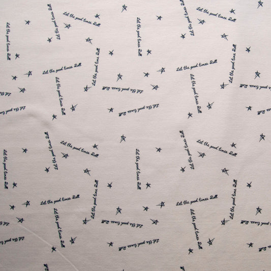 Ecru "Let the Good Times Roll" Print
