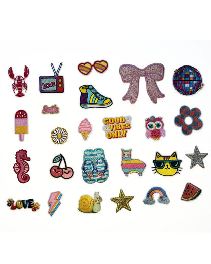 Iron-On Badges | Fun & Quirky Garment Embellishments