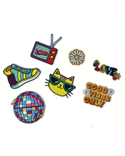 Iron-On Badges | Fun & Quirky Garment Embellishments