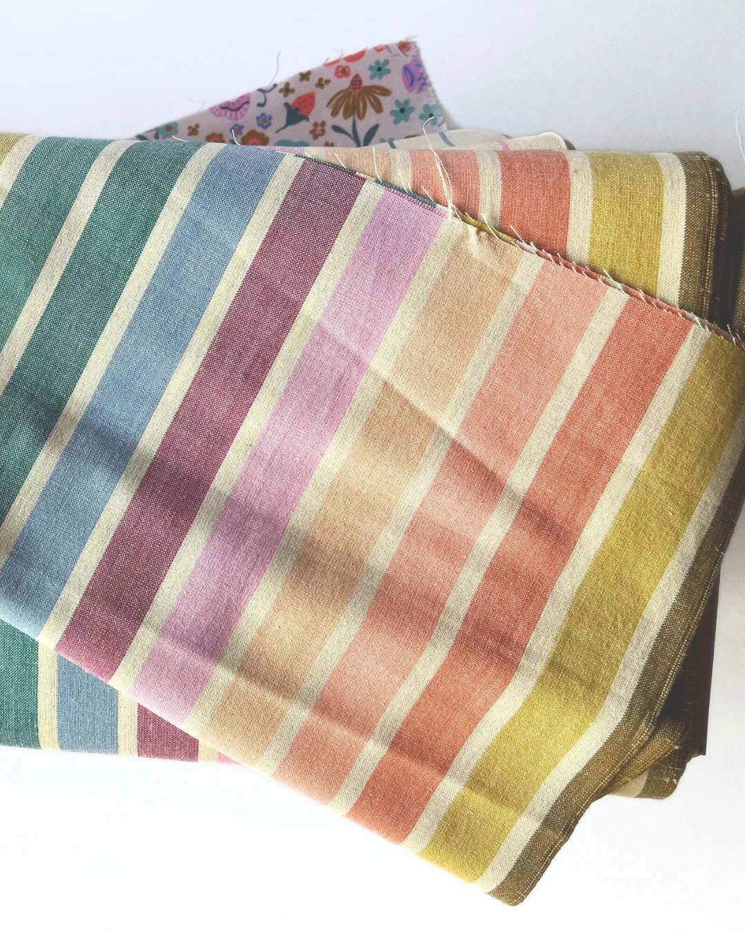 135gsm lightweight cotton thick rainbow pastels