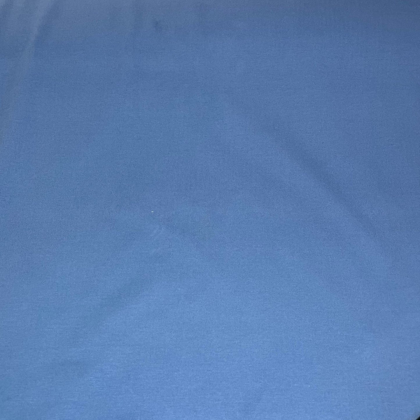 Organic Cotton Soft Brushed Back Stretch French Terry Sweatshirt Fabric  95% Organic Cotton/5% Elastane - Denim Blue