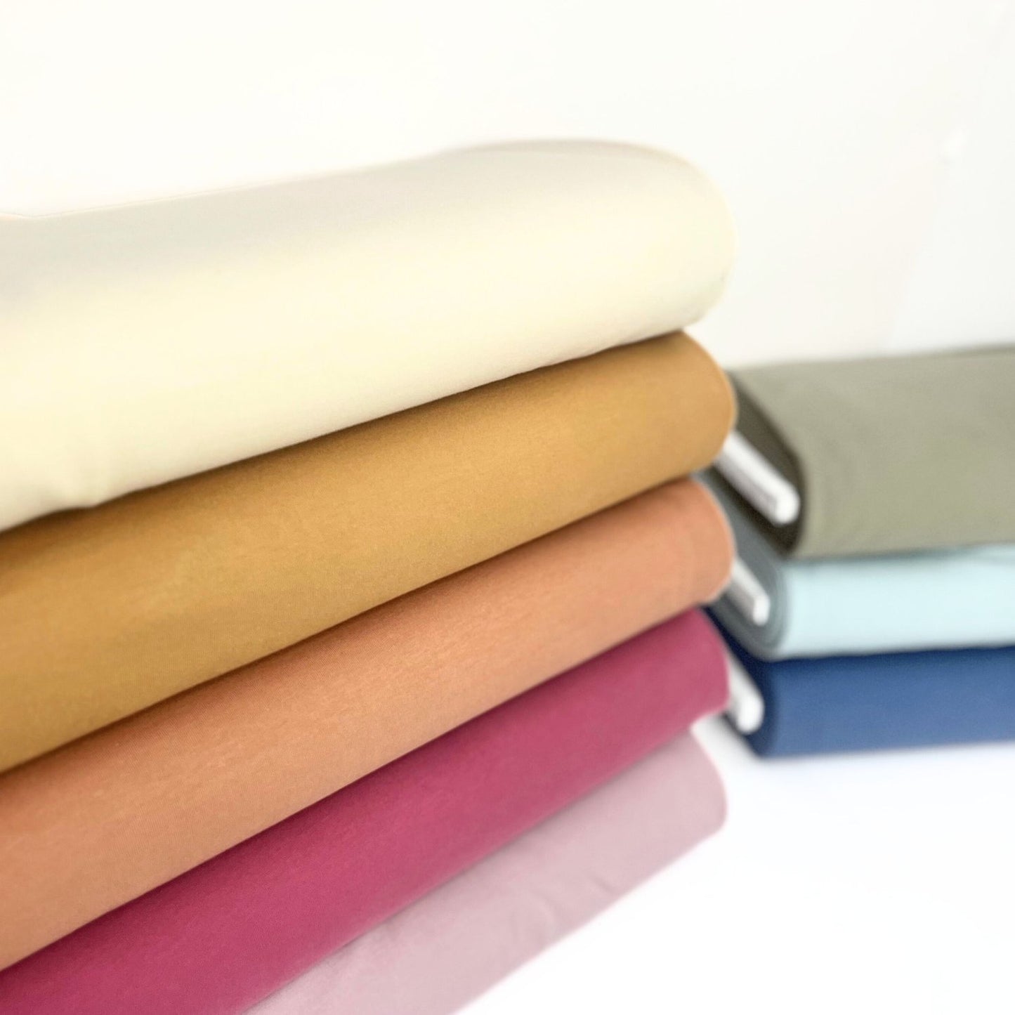 Organic Soft Brushed Back Stretch French Terry Sweatshirt Fabric  95% Organic Cotton/5% Elastane - Raspberry