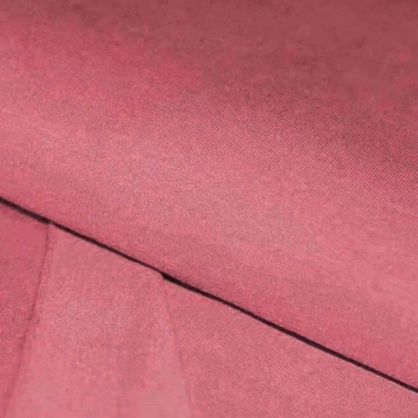 Organic Soft Brushed Back Stretch French Terry Sweatshirt Fabric  95% Organic Cotton/5% Elastane - Raspberry