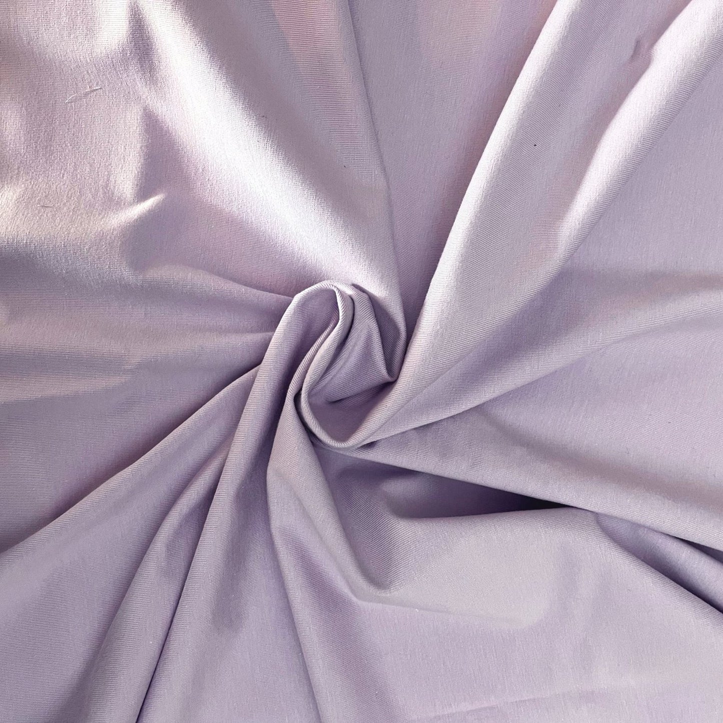 Lilac Single Stretch Cotton Jersey, Oeko-Tex Standard 100