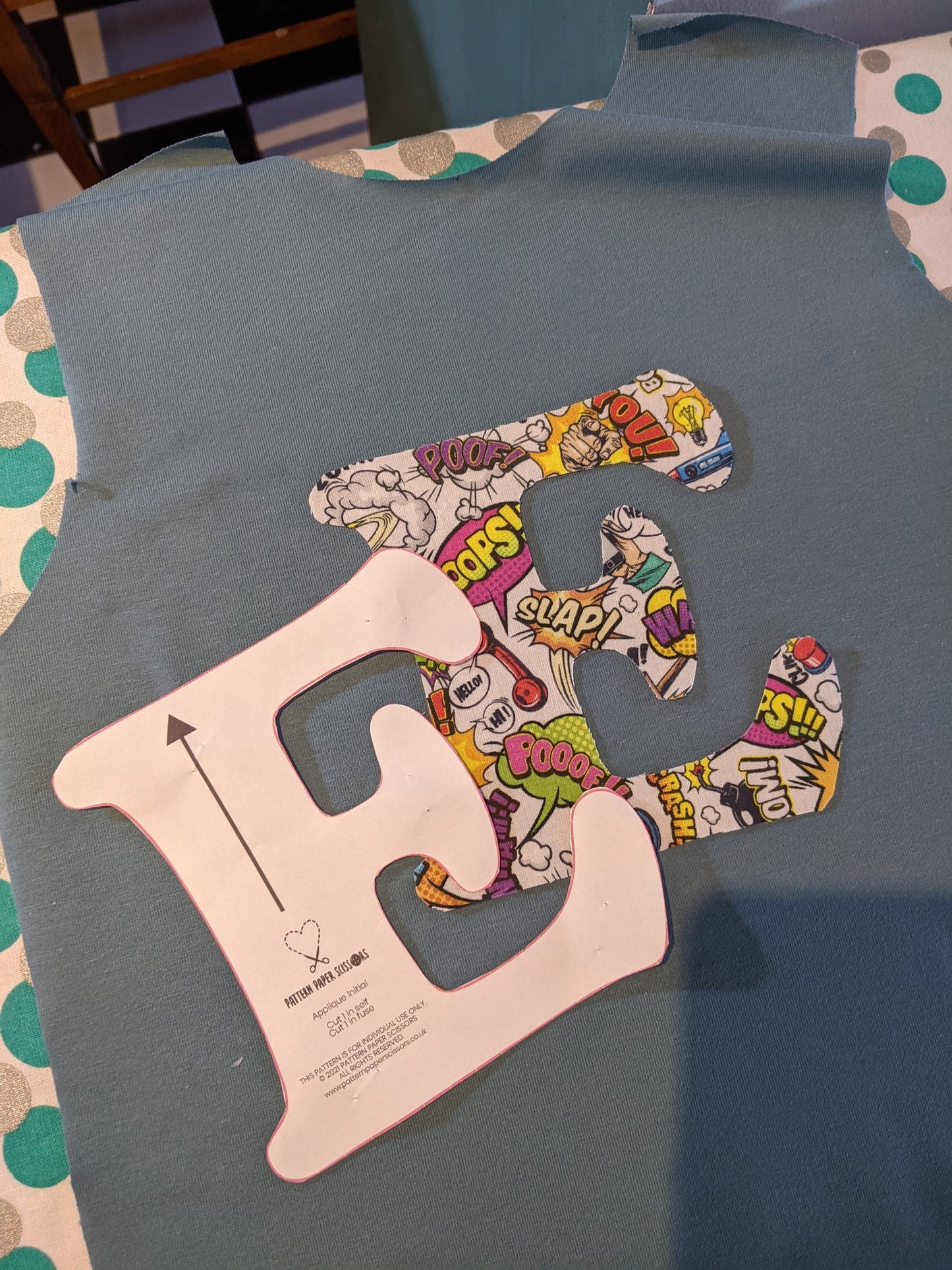 FREE PDF Applique Initials & Numbers Pack Pattern