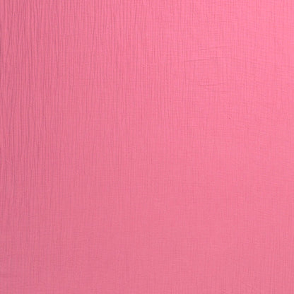 Raspberry Pink Double Gauze - Sold in 1/2 meters