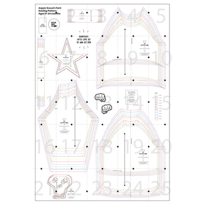 Aspen Kids Sweatshirt Sewing Pattern