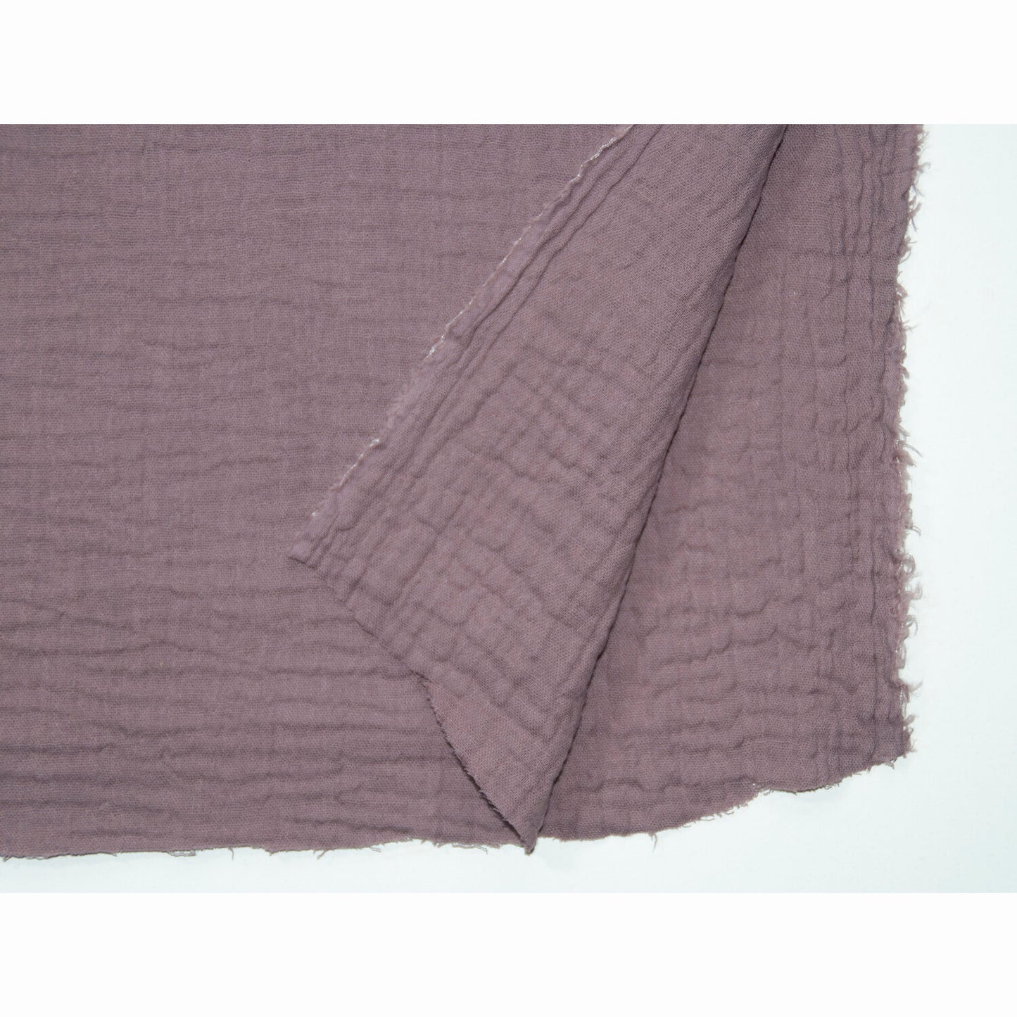 Mauve Double Gauze Muslin Fabric