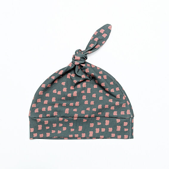 Knot Detail Baby Hat Sewing Pattern, PDF
