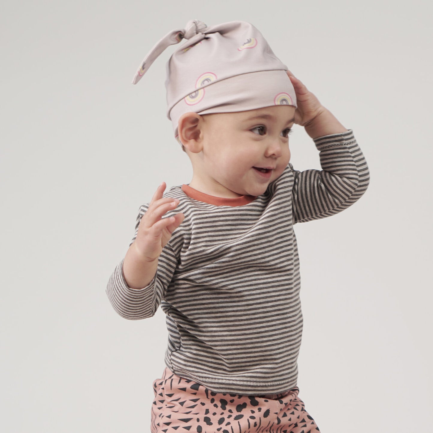 Knot Detail Baby Hat Sewing Pattern, PDF