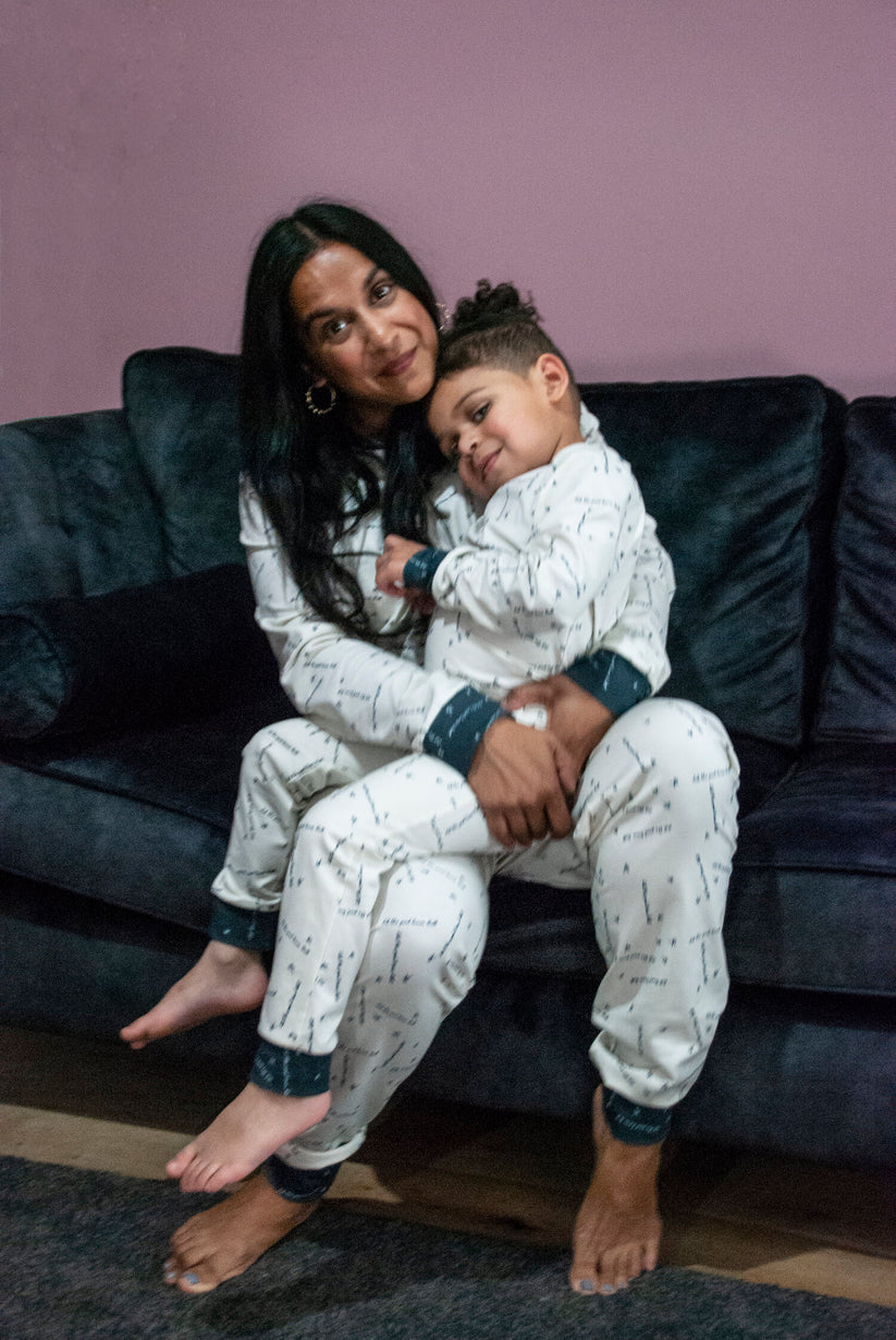 Pattern Paper Scissors Family Perri PJs