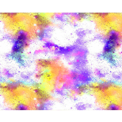 Multicoloured Little Johnny Spray Away Tie Dye effect French Terry Sweatshirting